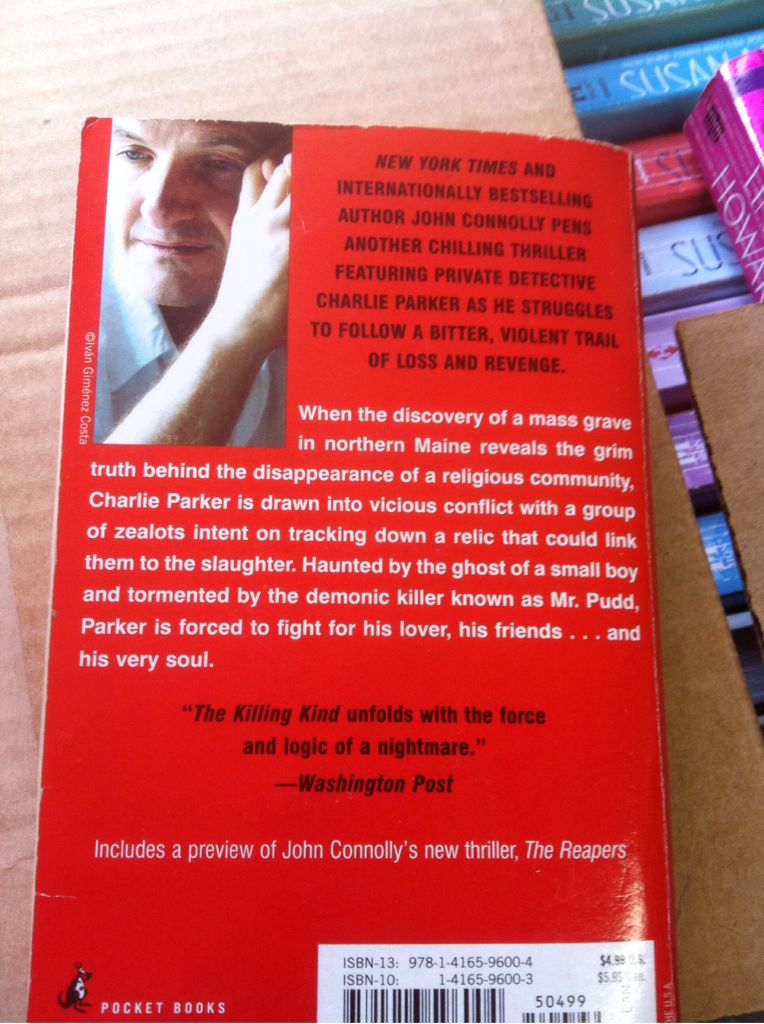 The Killing Kind - John Connolly (Pocket Star - Paperback) book collectible [Barcode 9781416596004] - Main Image 2