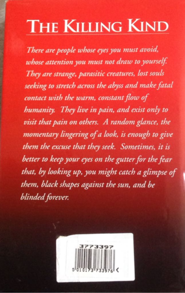 The Killing Kind  book collectible - Main Image 2