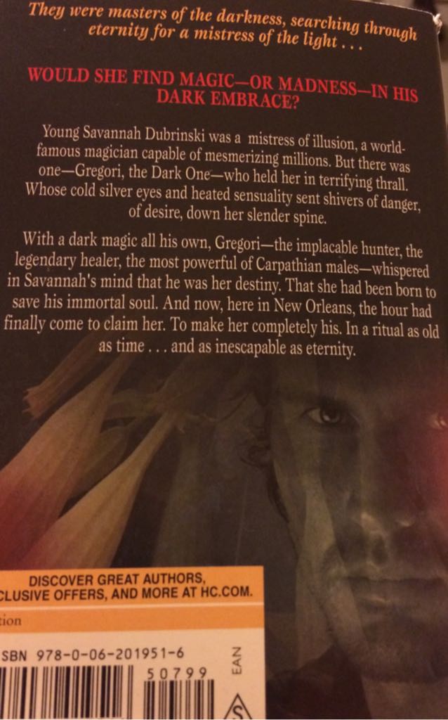 Dark Magic - Christine Feehan (Avon Books - Paperback) book collectible [Barcode 9780062019516] - Main Image 2