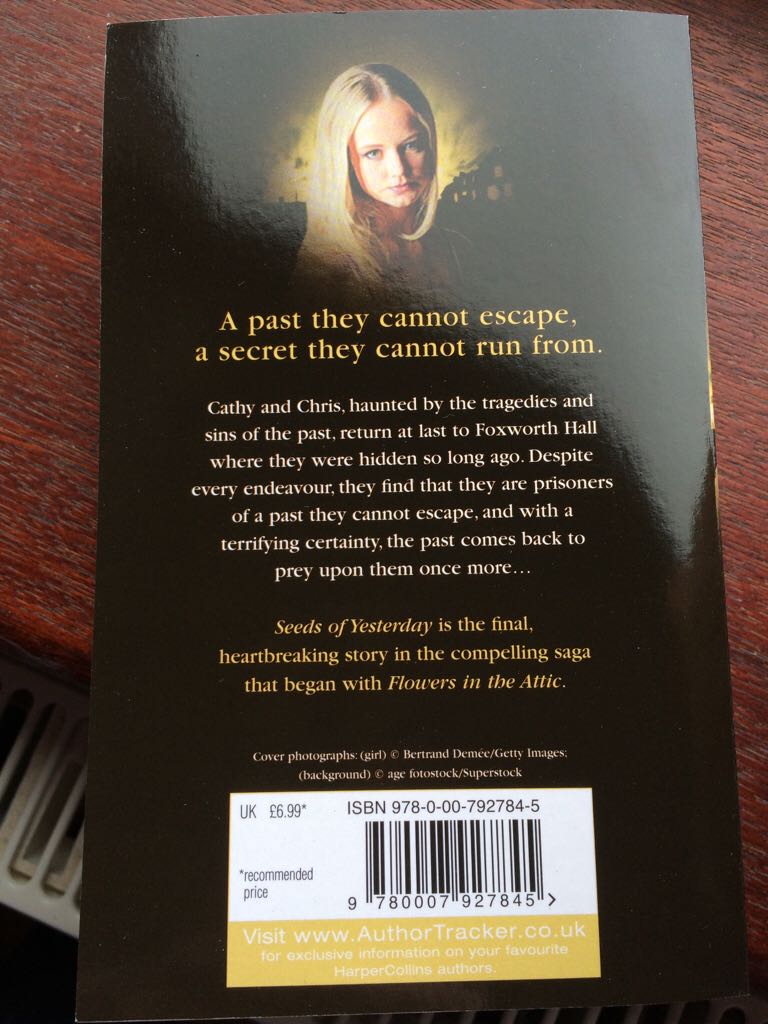 Seeds Of Yesterday - V.C. Andrews (Collins Harper - Paperback) book collectible [Barcode 9780007927845] - Main Image 2