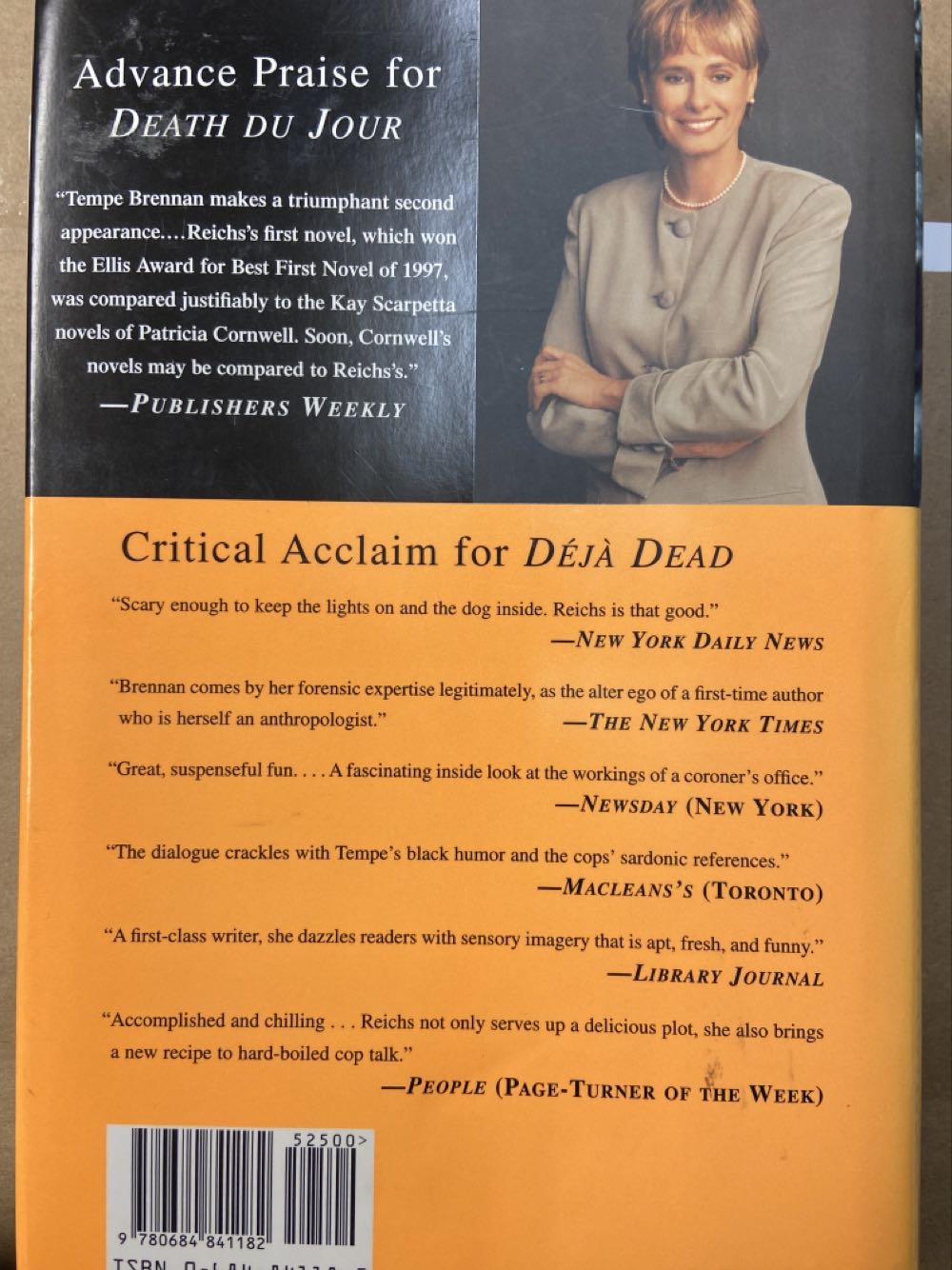 Death Du Jour - Kathy Reichs (Scribner - Hardcover) book collectible [Barcode 9780684841182] - Main Image 2