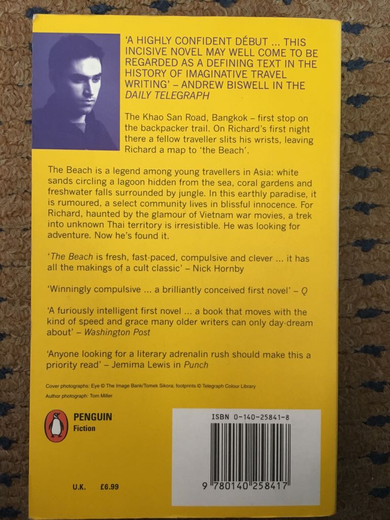 The Beach - Alex Garland (Penguin Books - Paperback) book collectible [Barcode 9780140258417] - Main Image 2