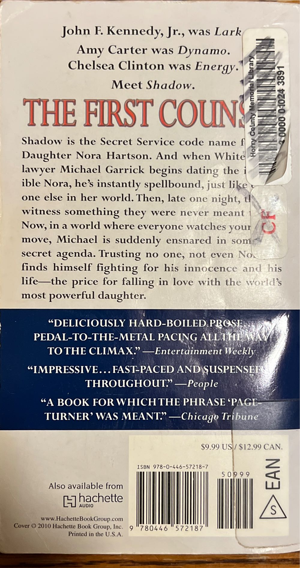 First Counsel, The - Brad Meltzer (Grand Central Pub - Paperback) book collectible [Barcode 9780446572187] - Main Image 2