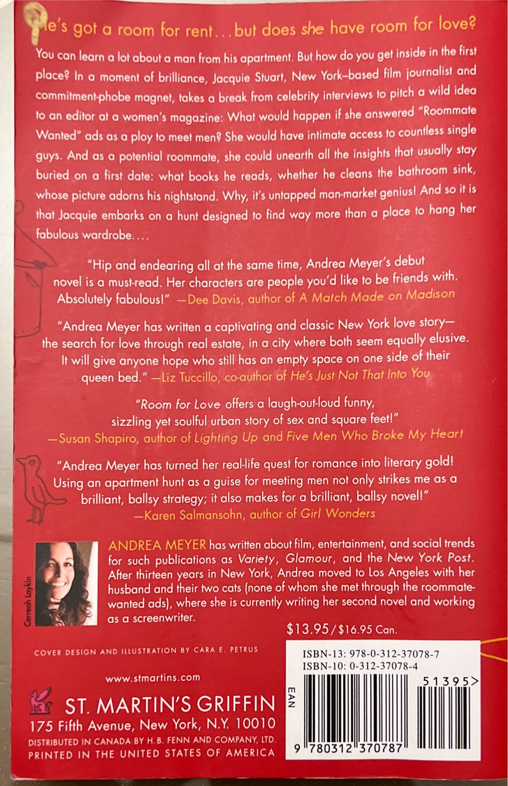 Room For Love - Andrea Meyer (St. Martin’s Griffin - Paperback) book collectible [Barcode 9780312370787] - Main Image 2