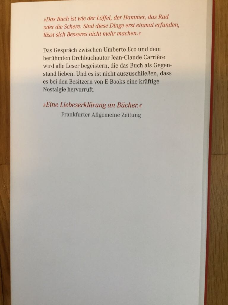 Die Grosse Zukunft Des Buches  book collectible [Barcode 9783446235779] - Main Image 2