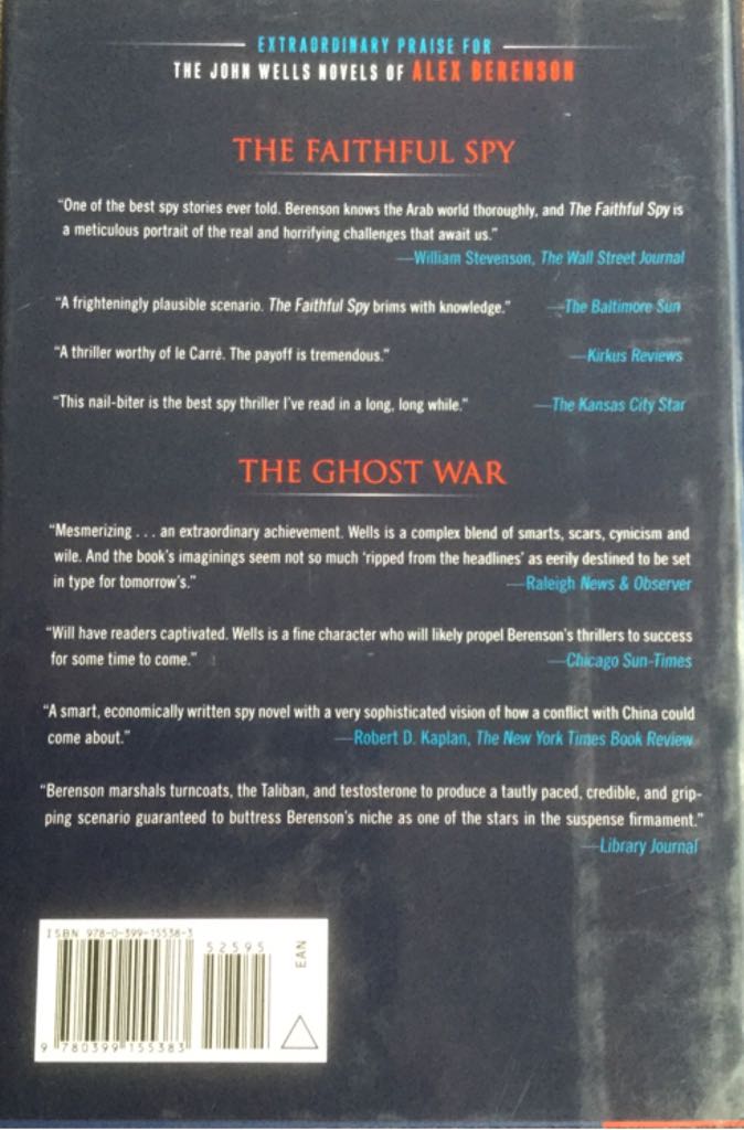 The Silent Man - Alex Berenson (Penguin - Hardcover) book collectible [Barcode 9780399155383] - Main Image 2