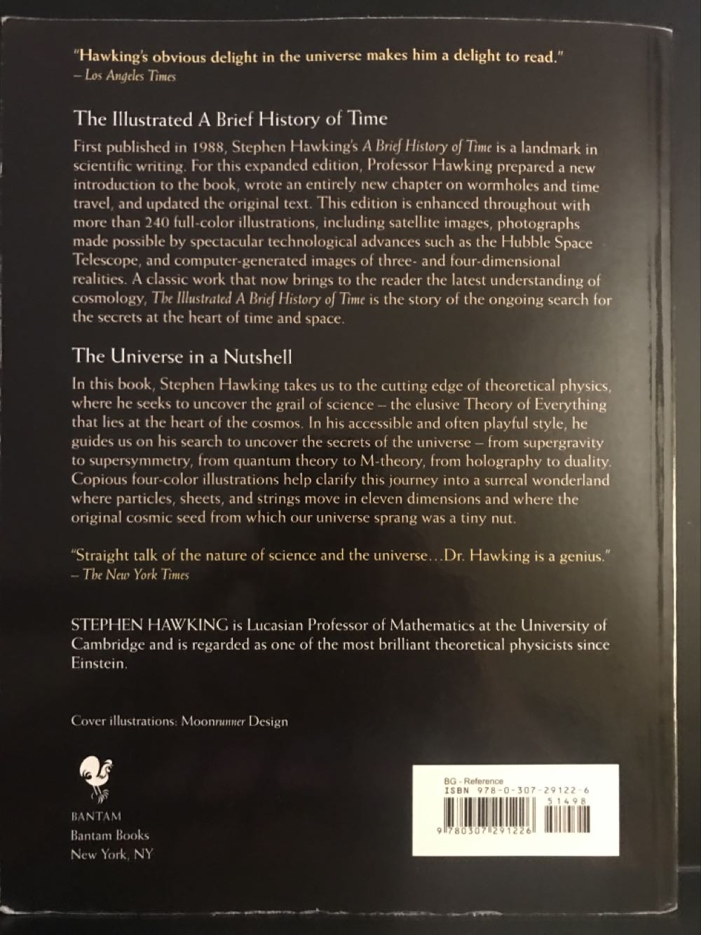 The Illustrated A Brief History of Time / The Universe in a Nutshell (Two Books in One) - Stephen Hawking (Bantam Dell Publishing Group - Paperback) book collectible [Barcode 9780307291226] - Main Image 2