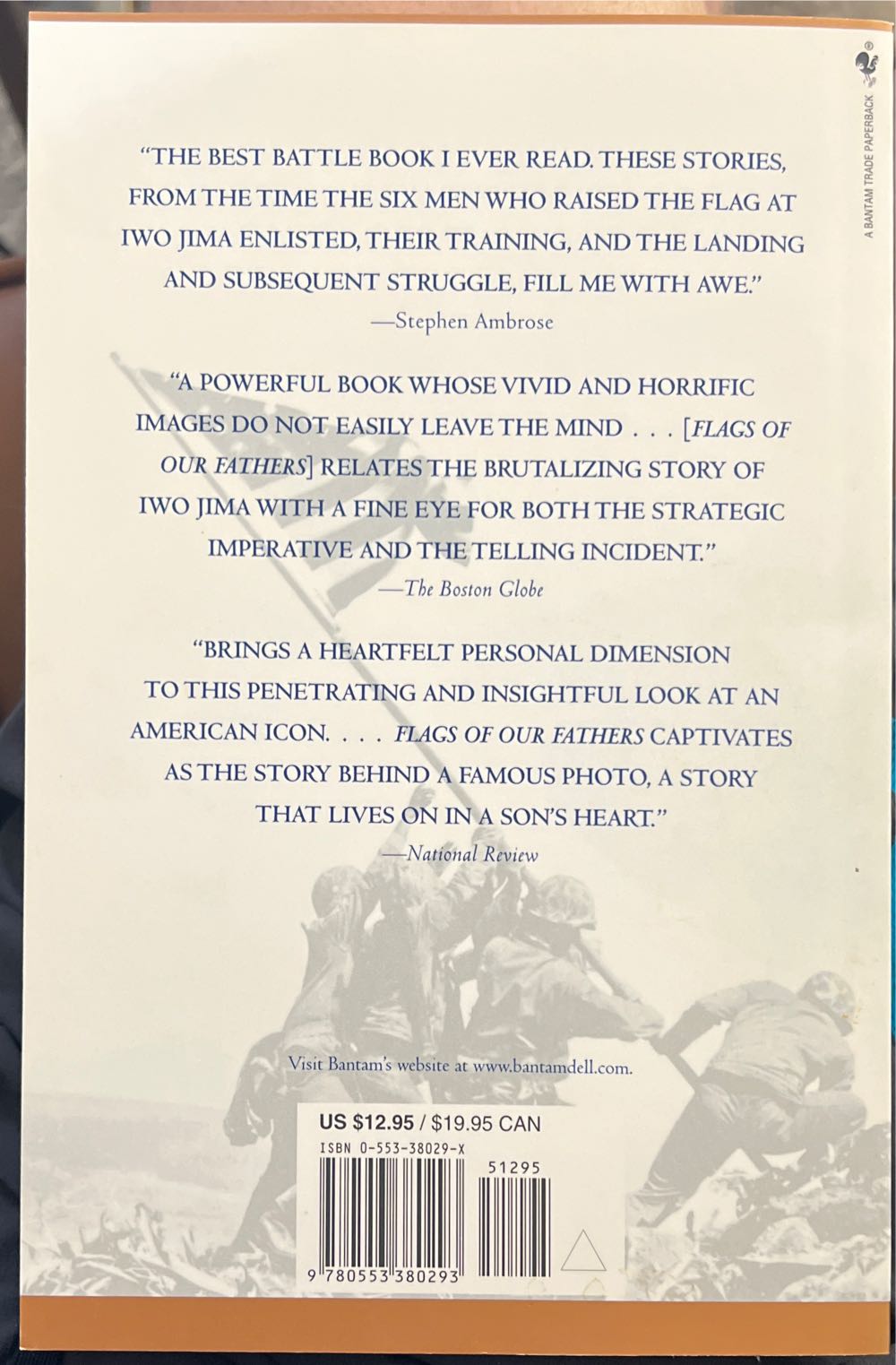 Flags of Our Fathers - Ron Powers (Bantam Books - Paperback) book collectible [Barcode 9780553380293] - Main Image 4