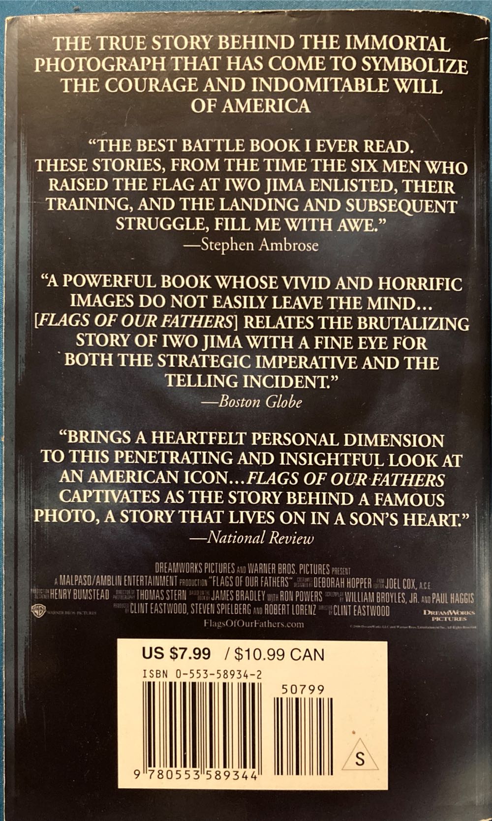 Flags of Our Fathers (Movie Tie-in Edition) - Bradley (Bantam - Paperback) book collectible [Barcode 9780553589344] - Main Image 2