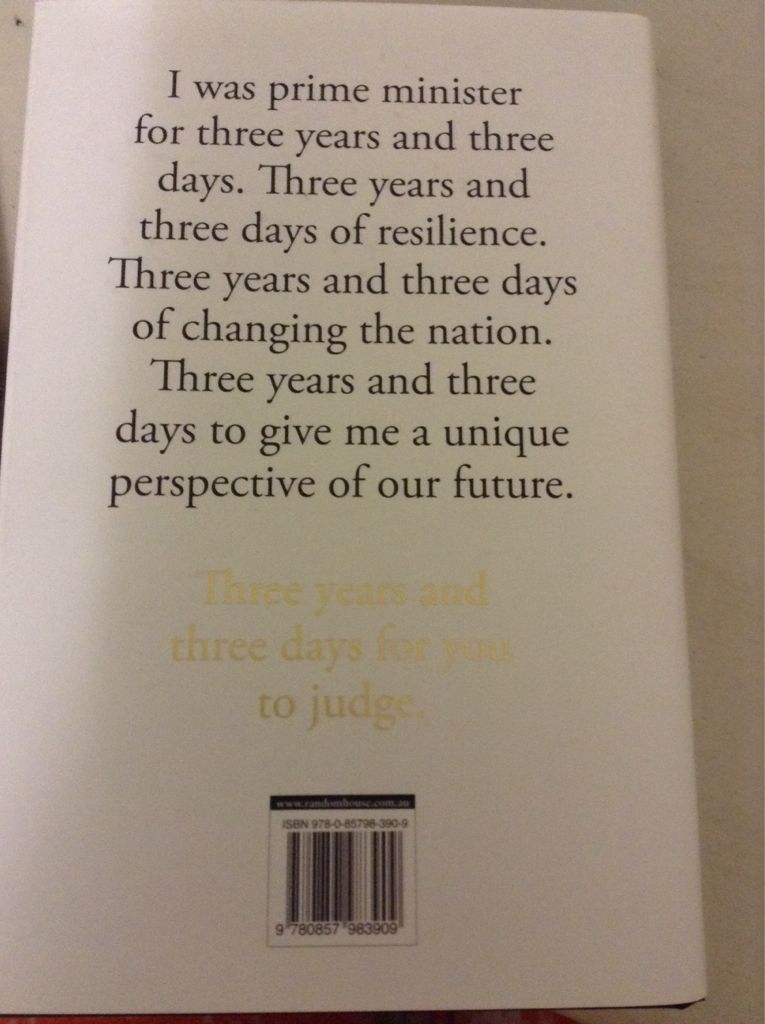 My Story - Julia Gillard (Bolinda - Hardcover) book collectible [Barcode 9780857983909] - Main Image 2