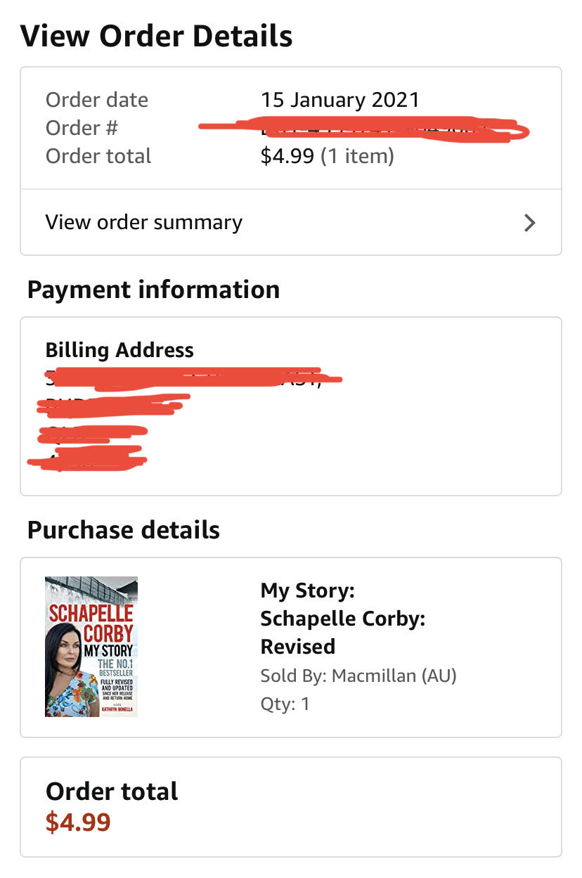 Schapelle Corby: My Story ~ FULLY REVISED EDITION ~ Bought - Kathryn Bonella (Pan - Kindle) book collectible [Barcode 9781742613635] - Main Image 3