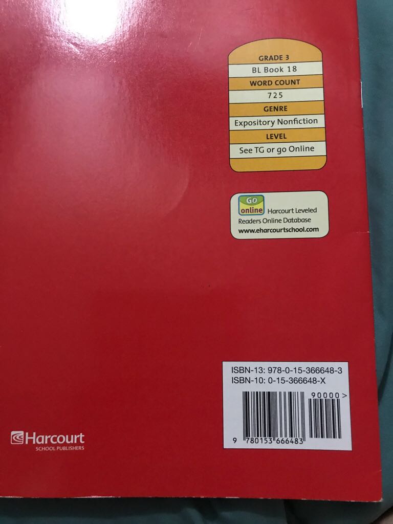 Fossils - June Edelstein book collectible [Barcode 9780153666483] - Main Image 2