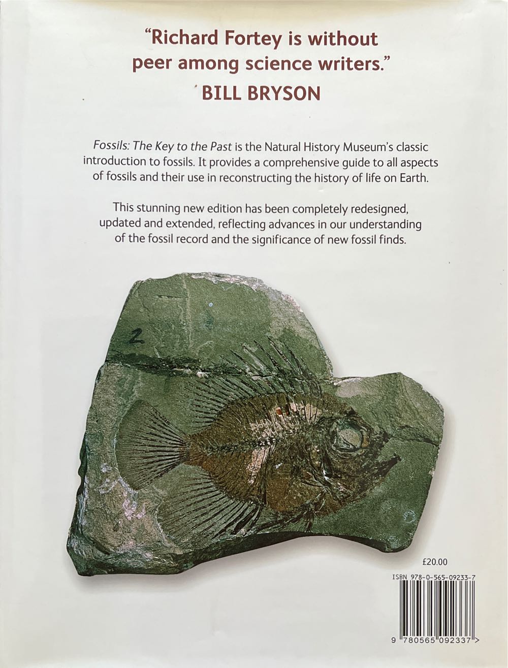 Fossils - Richard Fortey (Natural History Museum - Hardcover) book collectible [Barcode 9780565092337] - Main Image 2