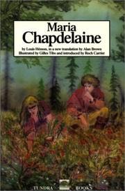 Maria Chapdelaine  (Stoddard, 1992) book collectible [Barcode 9780773673885] - Main Image 1