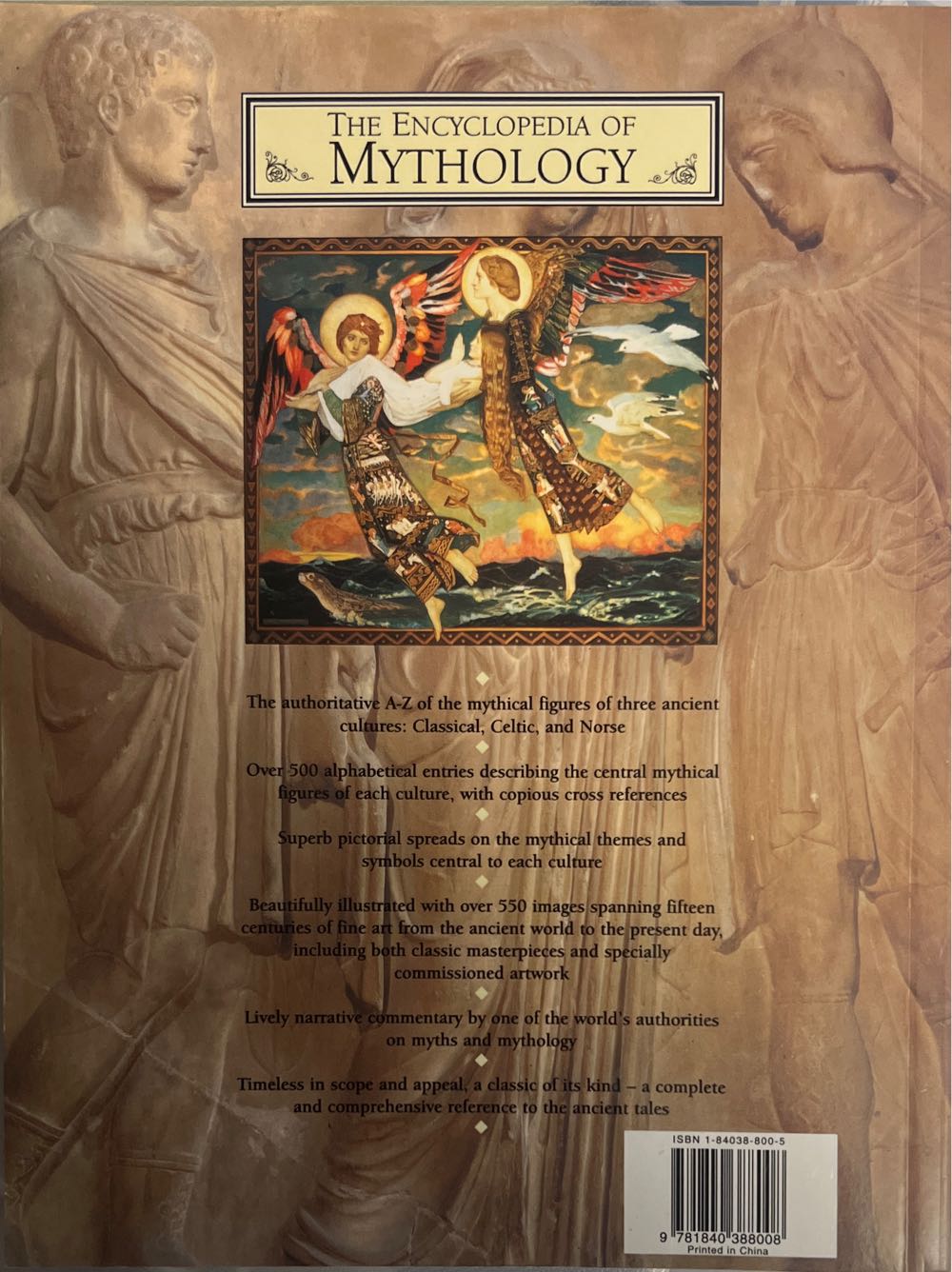 The Encyclopedia of Mythology: Classical, Celtic, Norse - Arthur Cotterell (Southwater Publishing - Paperback) book collectible [Barcode 9781840388008] - Main Image 2