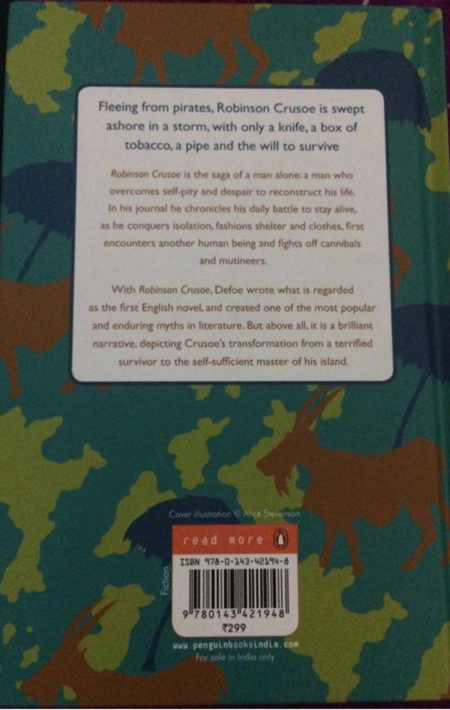 Robinson Crusoe  (Penguin Books - Hardcover) book collectible [Barcode 9780143421948] - Main Image 2