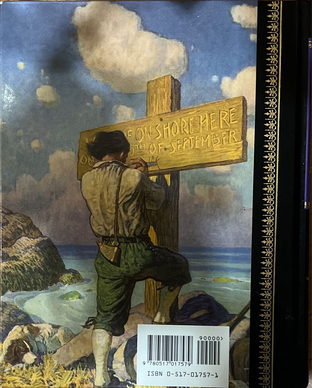 Robinson Crusoe: Children’s Classics - Daniel Defoe (Dilithium Press, Ltd - Hardcover) book collectible [Barcode 9780517017579] - Main Image 2