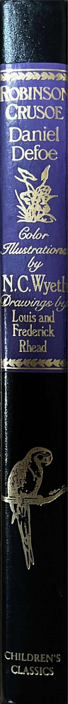 Robinson Crusoe: Children’s Classics - Daniel Defoe (Dilithium Press, Ltd - Hardcover) book collectible [Barcode 9780517017579] - Main Image 3
