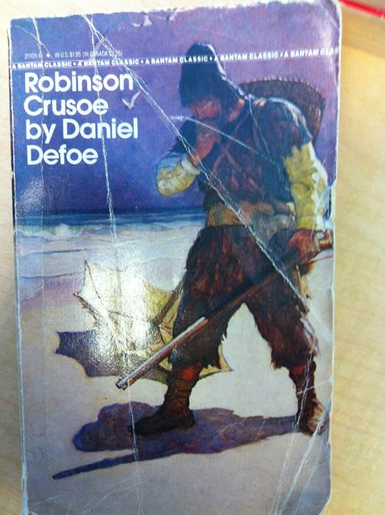 Robinson Crusoe - Daniel Defoe (A Bantam Classic - Paperback) book collectible [Barcode 9780553210620] - Main Image 1