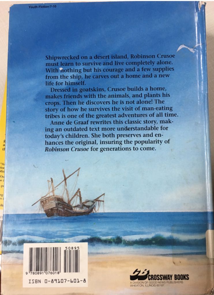 Robinson Crusoe  book collectible [Barcode 9780891076018] - Main Image 2