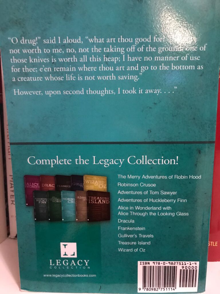 Robinson Crusoe - Daniel Defoe book collectible [Barcode 9780982751114] - Main Image 2