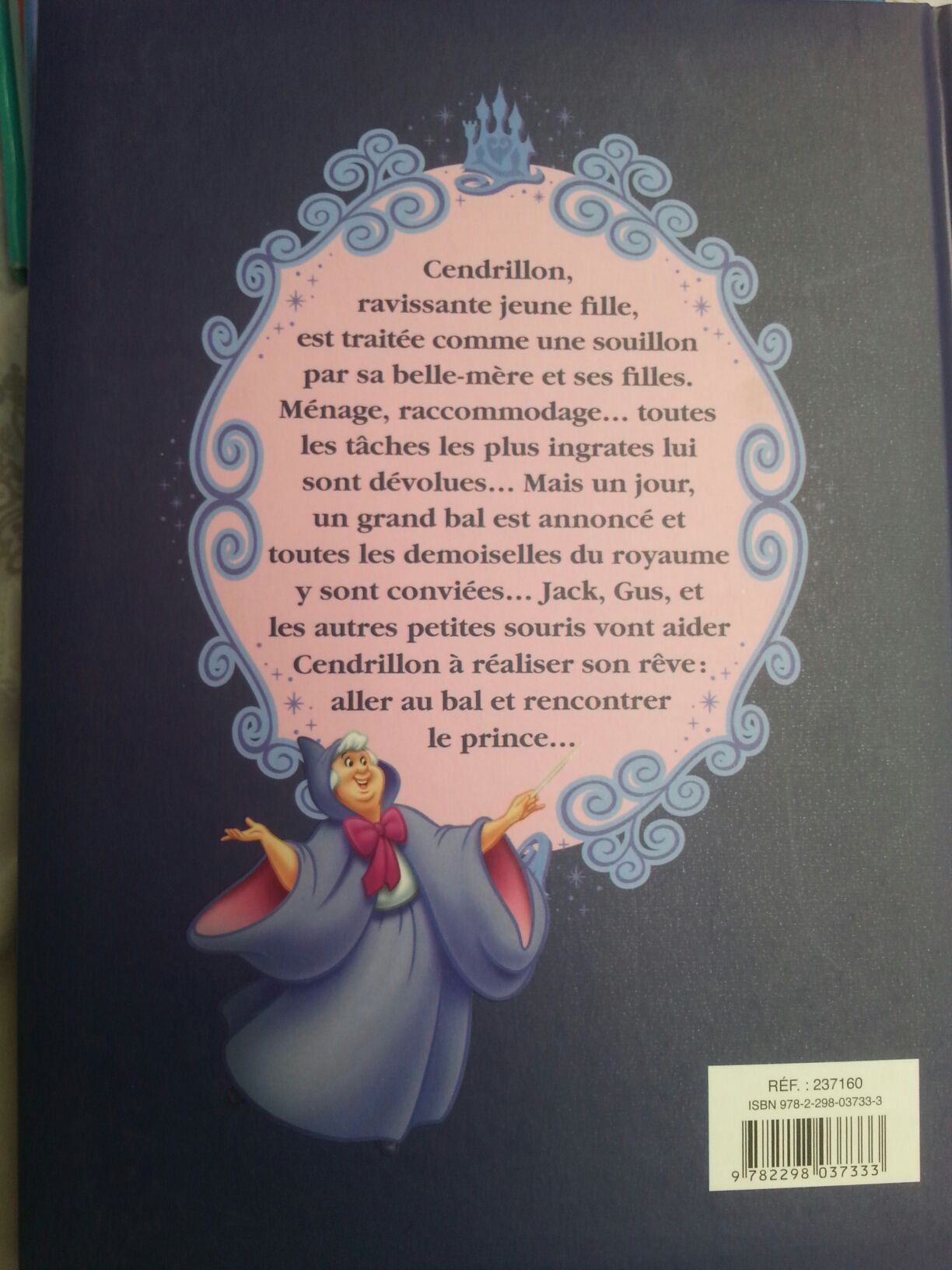 Cendrillon  book collectible [Barcode 9782298037333] - Main Image 2