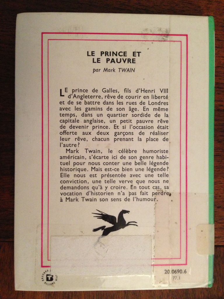Le Prince et le Pauvre - Disney, Walt (Librairie Hachette) book collectible - Main Image 2