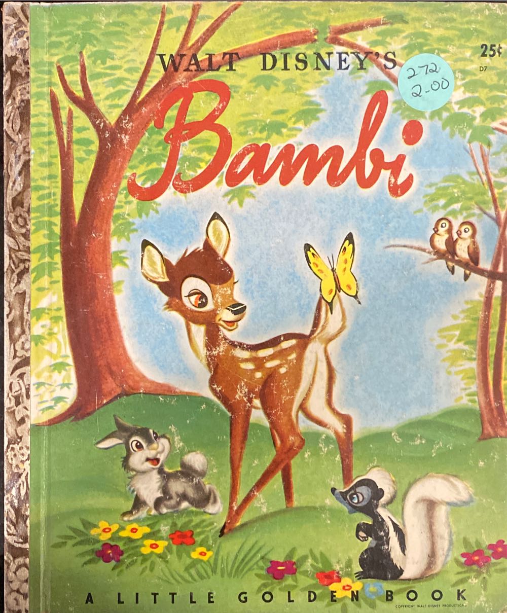 Bambi - Walt Disney Company (Golden Books Publishing Company, Inc. - Hardcover) book collectible [Barcode 9780307010612] - Main Image 2