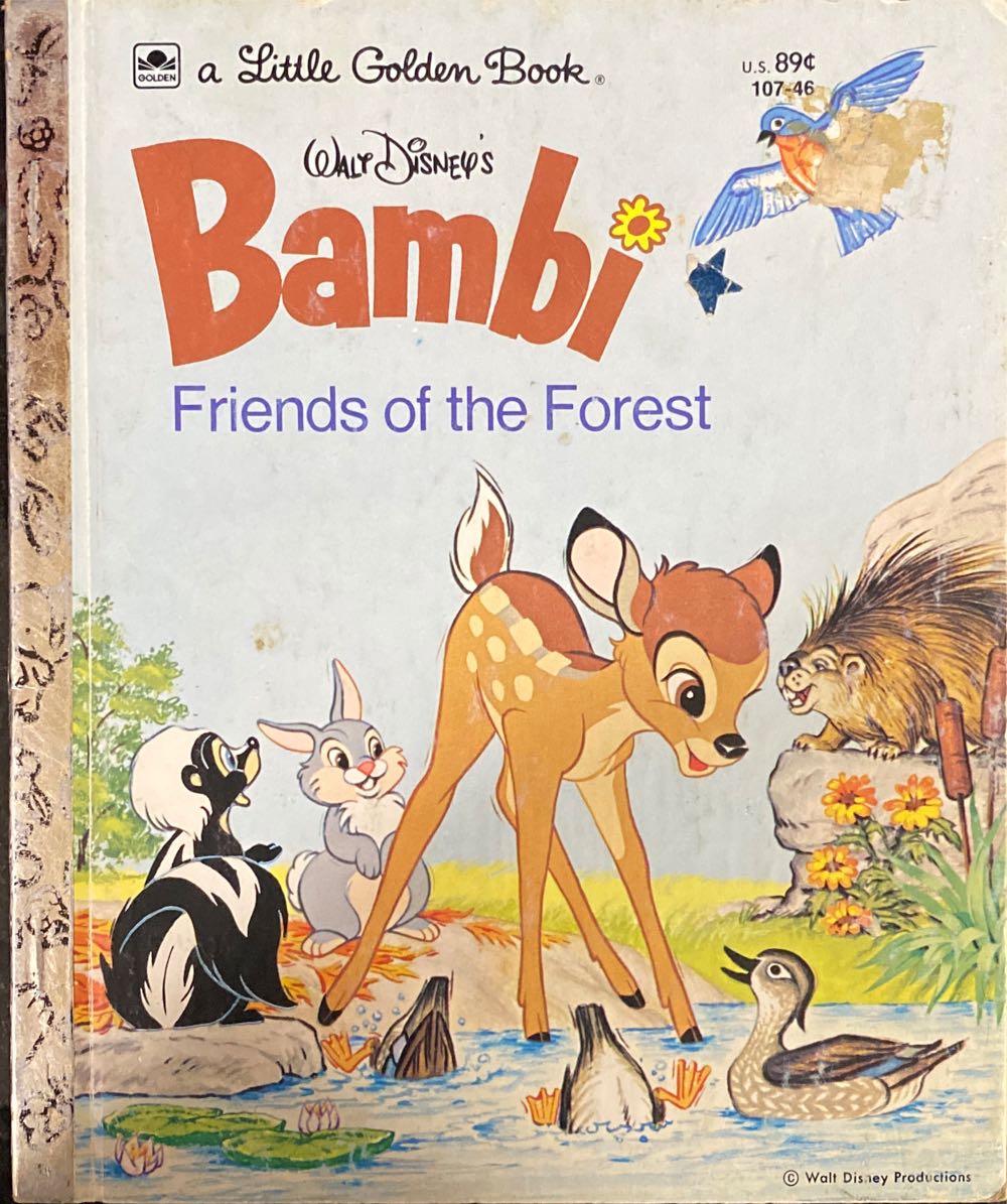 Bambi - Walt Disney Company (Golden Books Publishing Company, Inc. - Hardcover) book collectible [Barcode 9780307010612] - Main Image 4