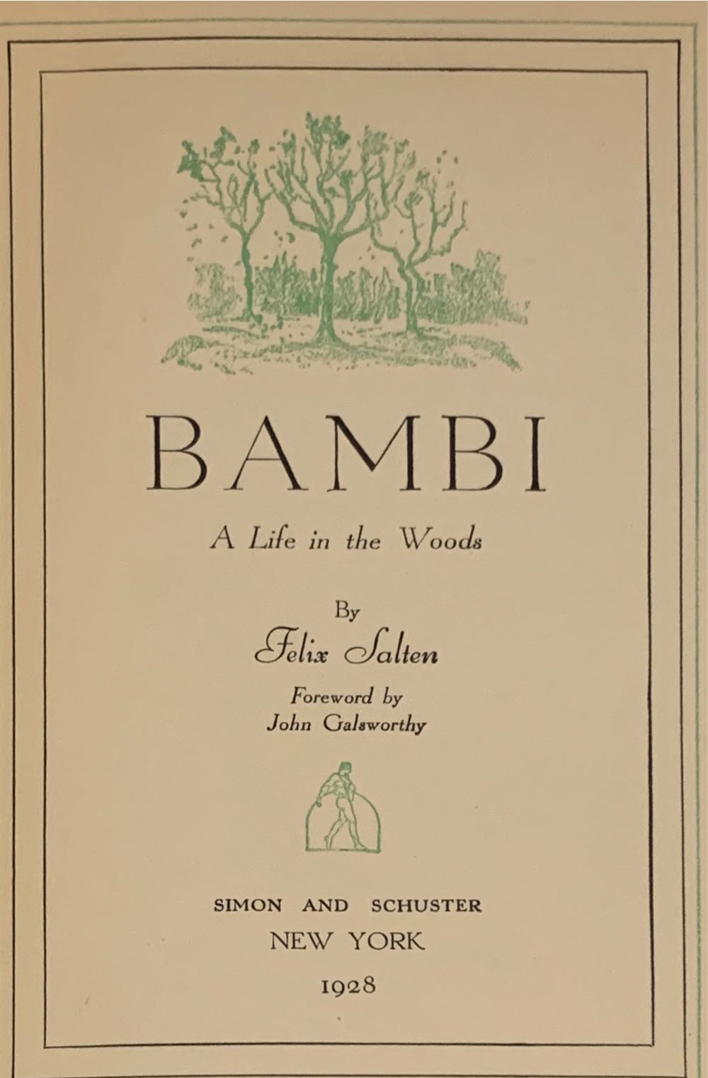 LGB: Bambi And The Butterfly - Felix Salten (Simon & Schuster  - Hardcover) book collectible [Barcode 9780307101525] - Main Image 2
