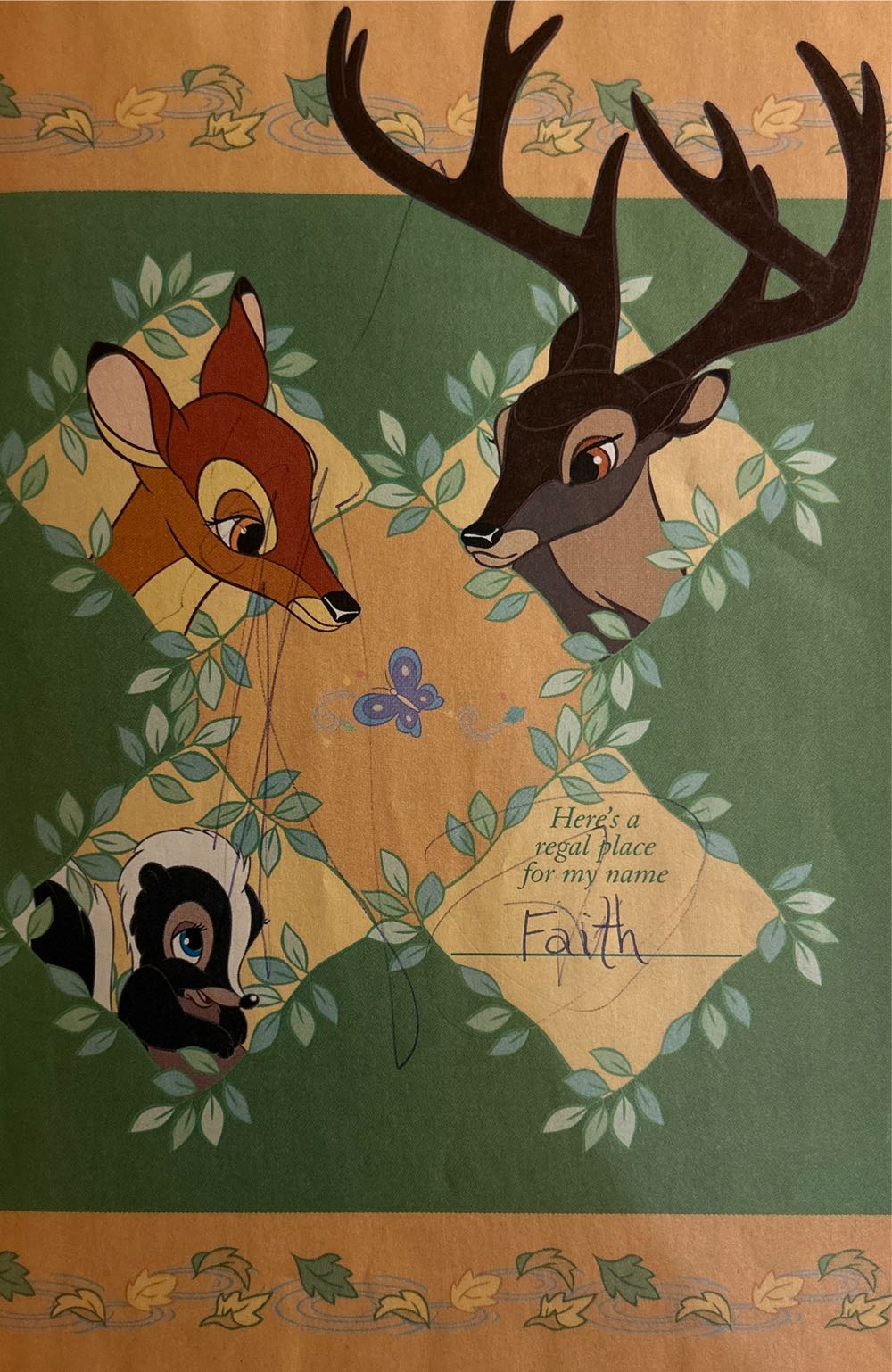 Bambi - Disney Enterprises, Inc. (Grolier Enterprises Inc. - Hardcover) book collectible [Barcode 9780717287116] - Main Image 4