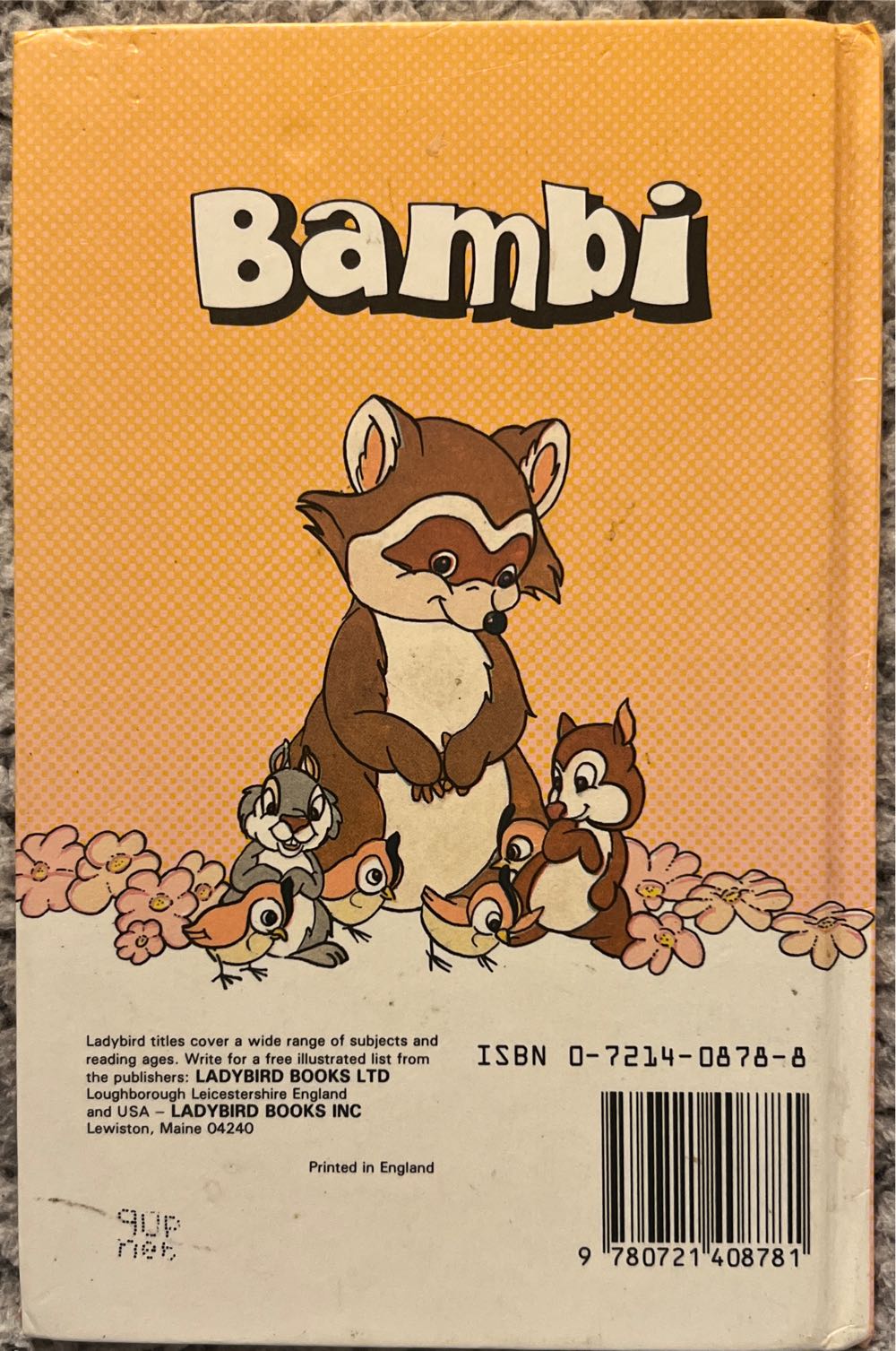 Bambi - Disney (Ladybird) book collectible [Barcode 9780721408781] - Main Image 3