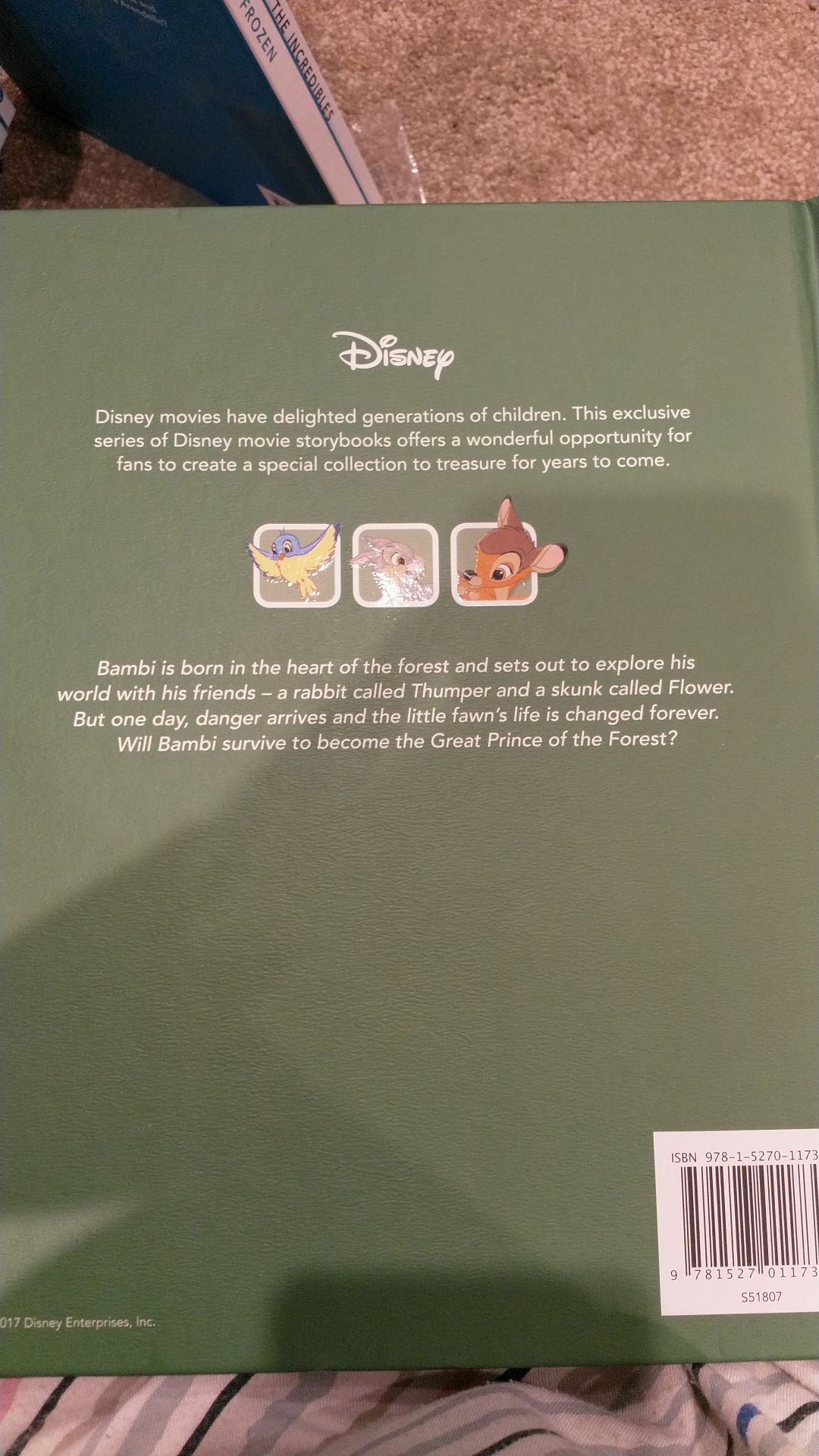 Bambi - Unknown (Parragon Books Ltd - Hardcover) book collectible [Barcode 9781527011731] - Main Image 2