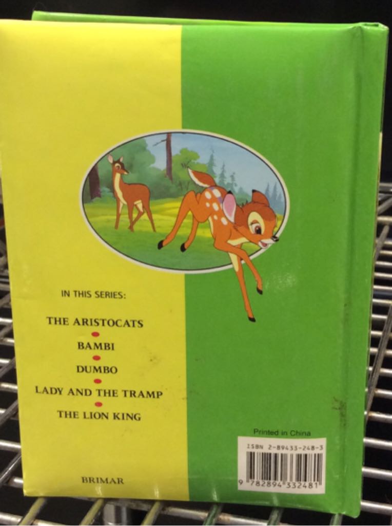 Bambi - Wonderful World book collectible [Barcode 9782894332481] - Main Image 2