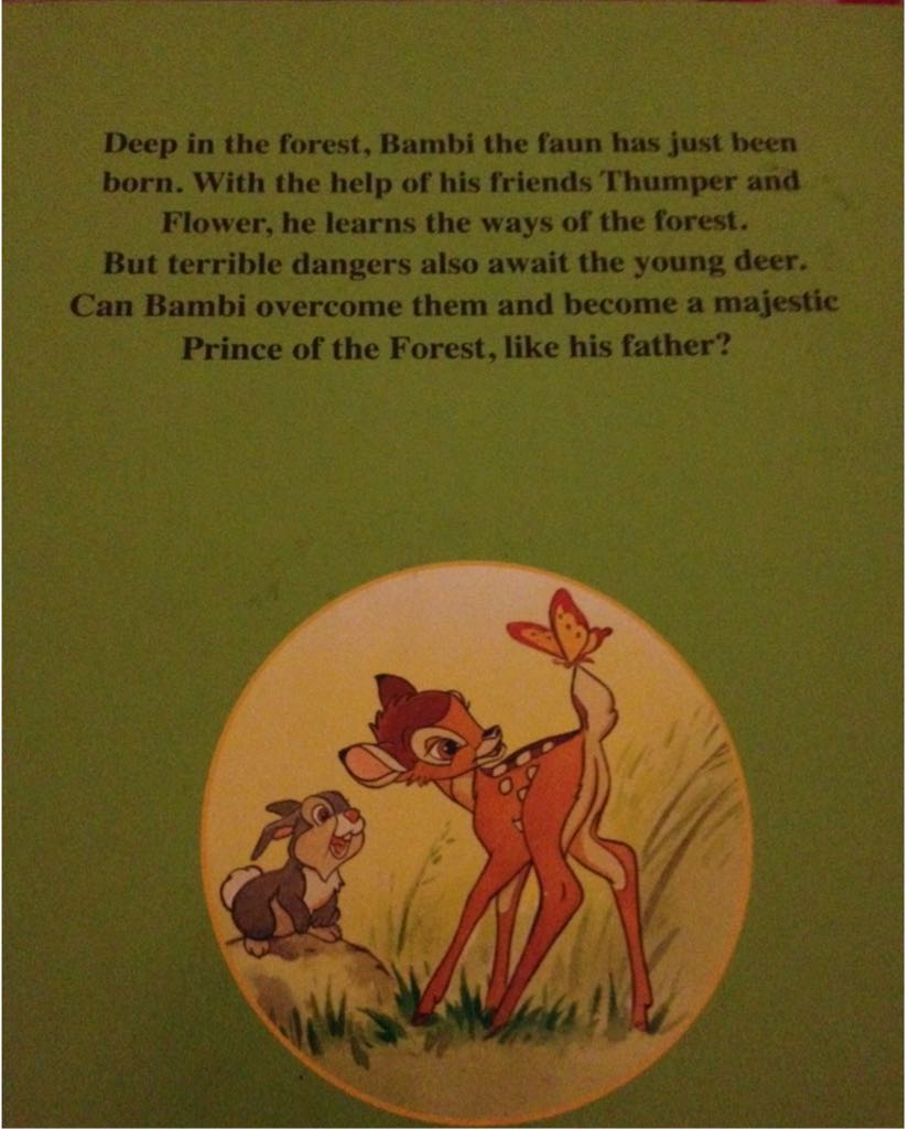 Bambi - Wonderful World book collectible - Main Image 2