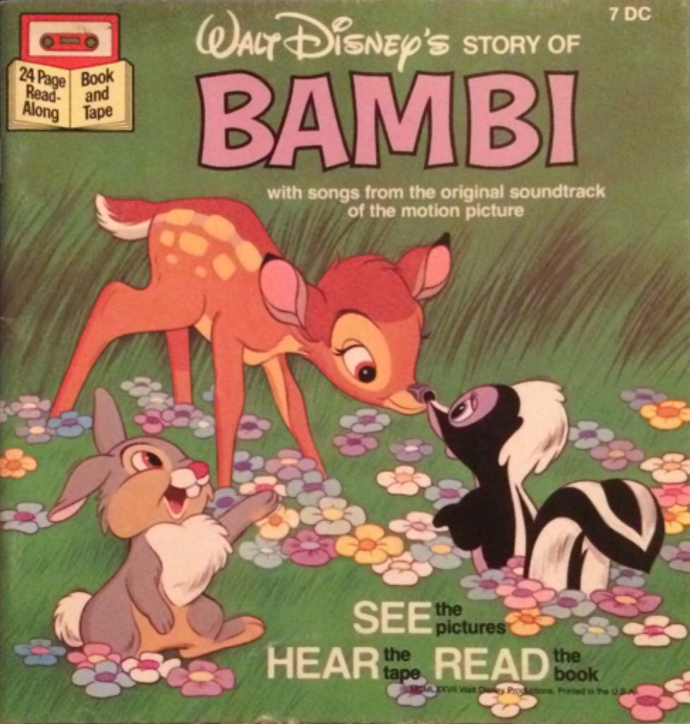 Bambi - Walt Disney (Western Publishing Company, Inc. - Paperback) book collectible - Main Image 1