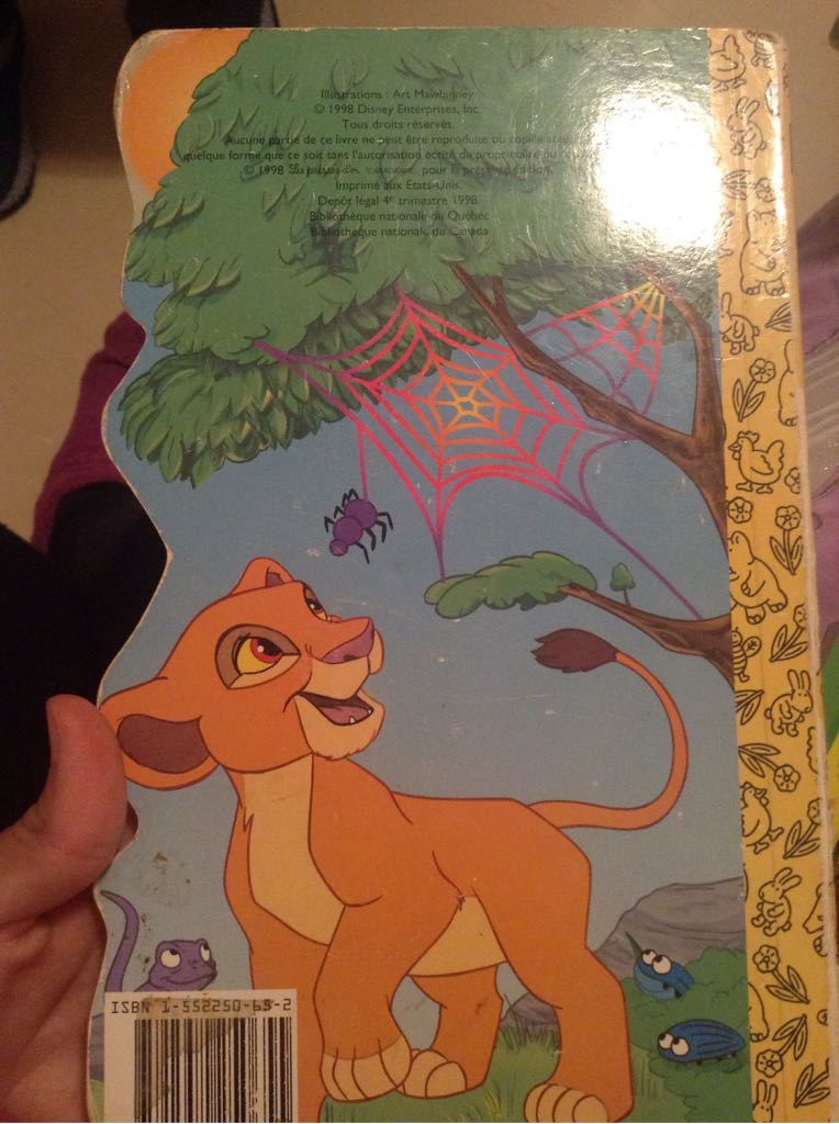 Le Roi Lion - Walt Disney book collectible [Barcode 9781552250655] - Main Image 2