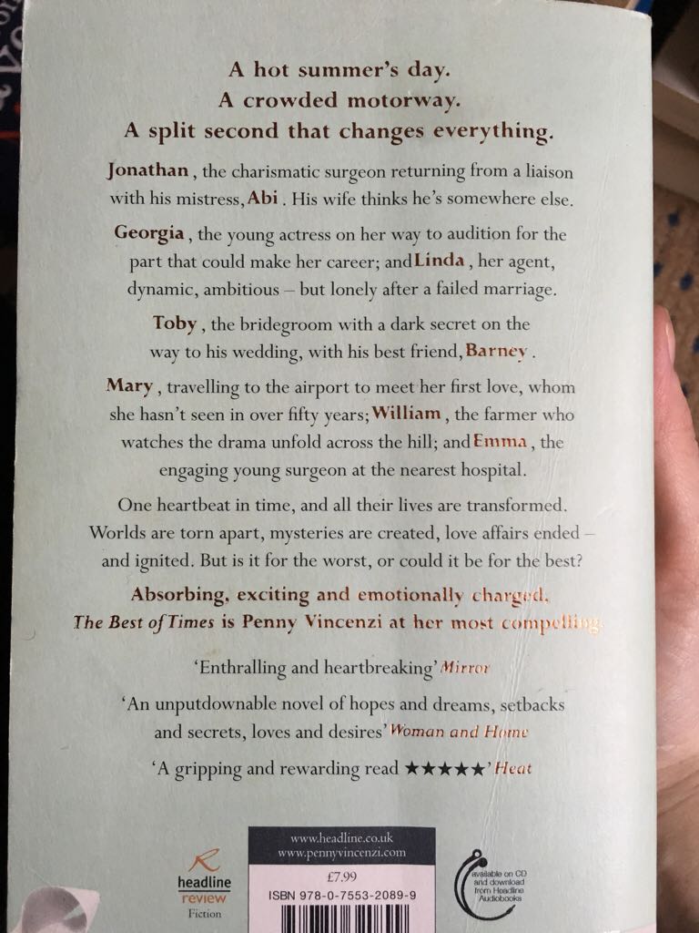 Best Of Times, The - Penny Vincenzi (- Paperback) book collectible [Barcode 9780755320899] - Main Image 2