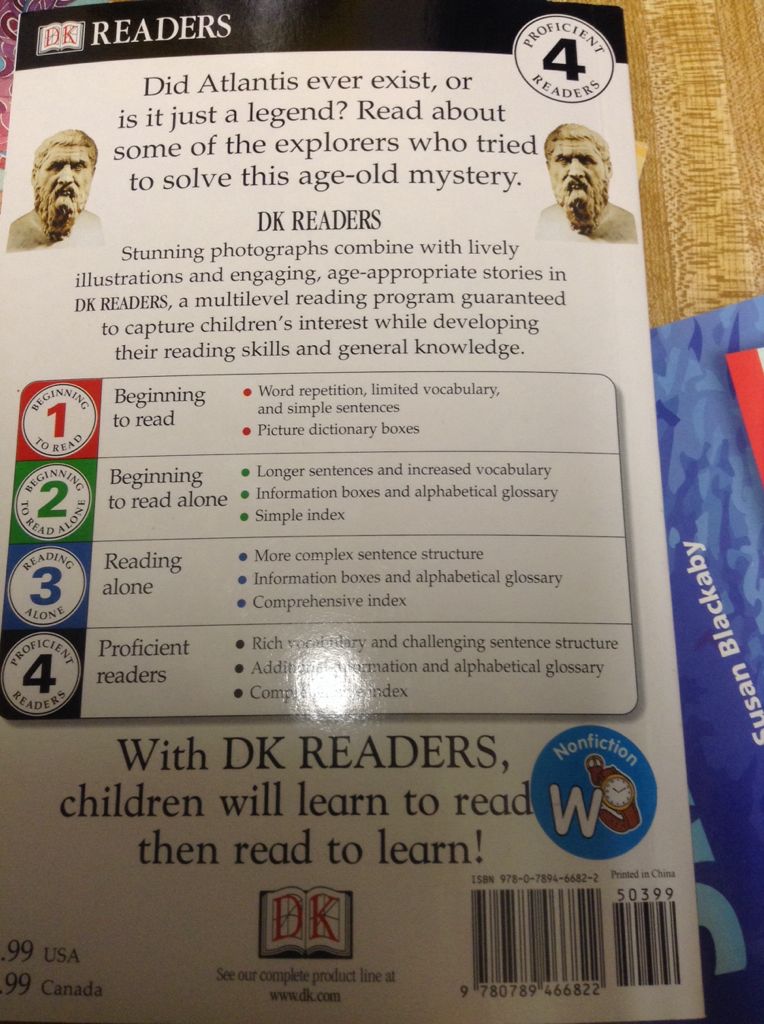 Atlantis - Andrew donkin (Dk Pub) book collectible [Barcode 9780789466822] - Main Image 2