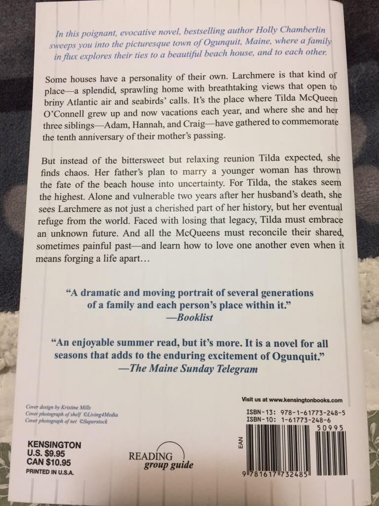 The Family Beach House - Holly Chamberlin (Kensington Publishing Corporation - Paperback) book collectible [Barcode 9781617732485] - Main Image 2