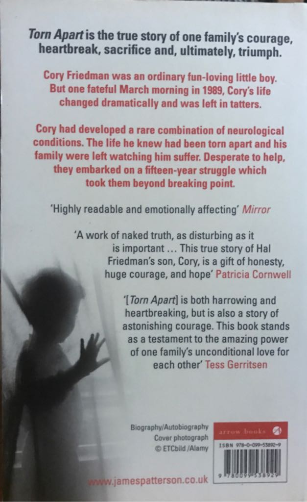 Torn Apart  (Paperback) book collectible [Barcode 9780099538929] - Main Image 2