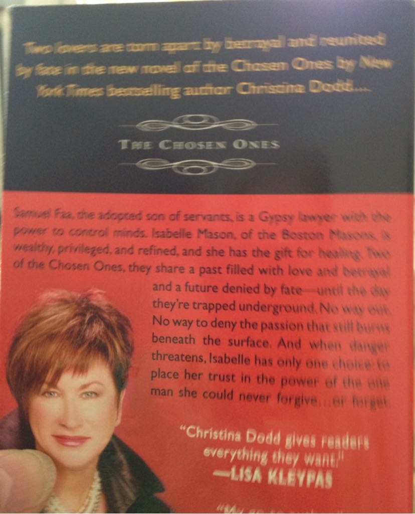 Chains Of Fire - Christina Dodd (Signet - Paperback) book collectible [Barcode 9780451412928] - Main Image 2