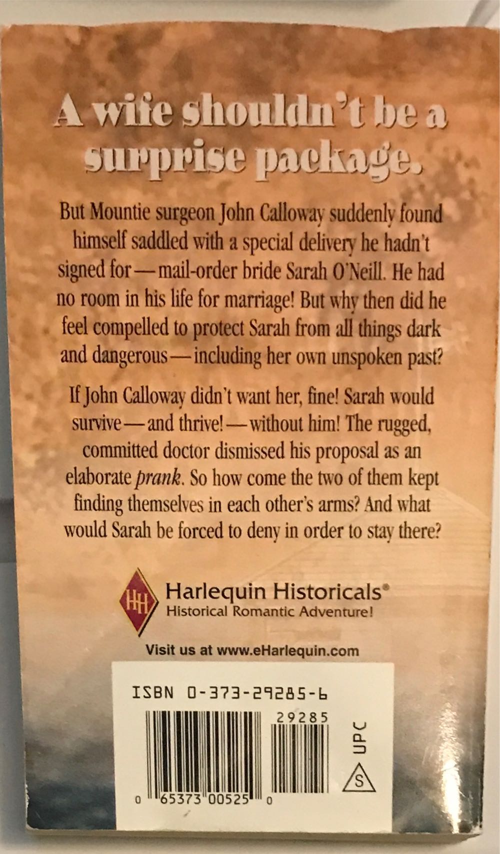 The Surgeon - Kate Bridges (Harlequin - Paperback) book collectible [Barcode 9780373292851] - Main Image 2