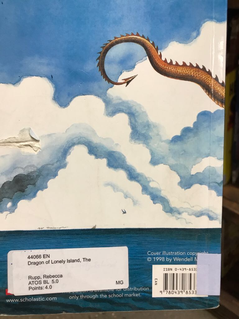 Dragon of Lonely Island, The - Rebecca Rupp (Scholastic - Paperback) book collectible [Barcode 9780439853378] - Main Image 2