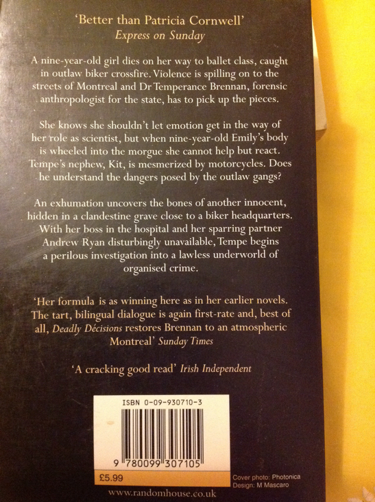 Deadly Decisions - Kathy Reichs (Arrow Books - Paperback) book collectible [Barcode 9780099307105] - Main Image 2