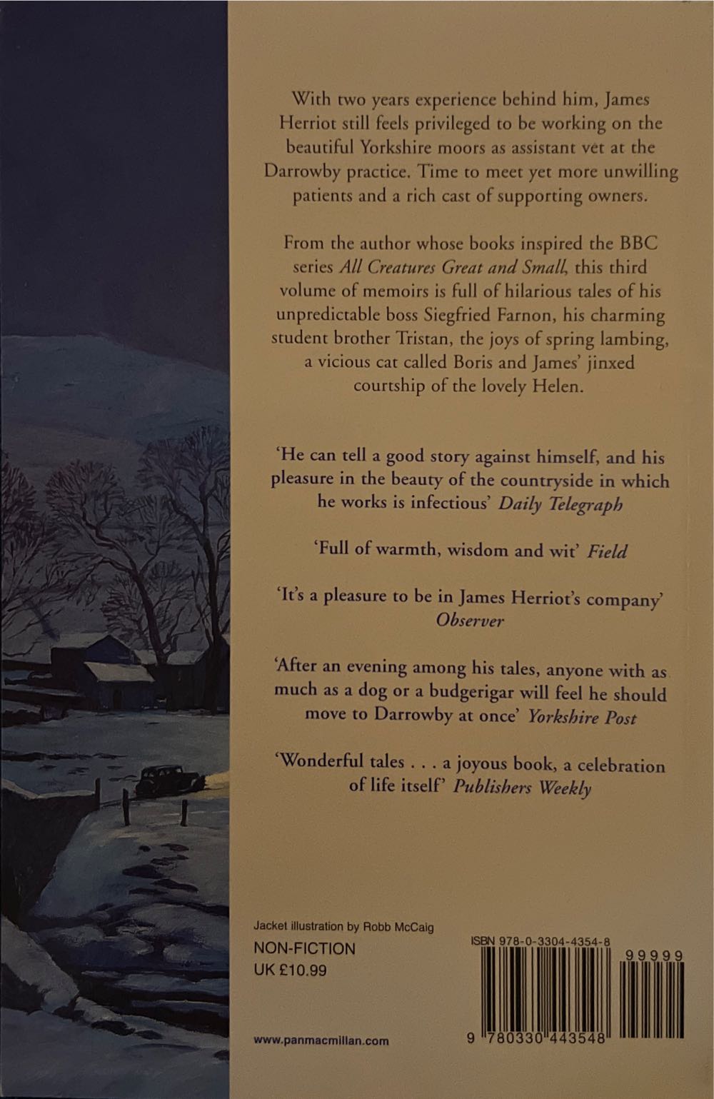 Let Sleeping Vets Lie - James Herriot (Pan Books - Paperback) book collectible [Barcode 9780330443548] - Main Image 2