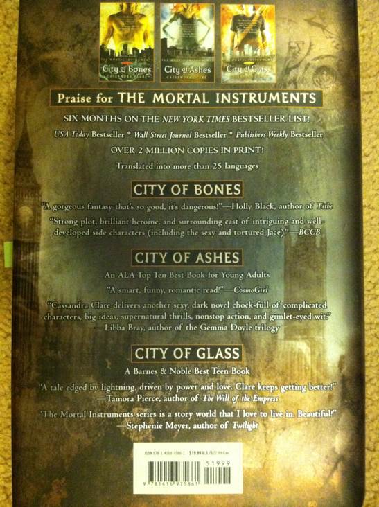 1. Clockwork Angel - Cassandra Clare (Margaret K. McElderry - Paperback) book collectible [Barcode 9781416975861] - Main Image 2