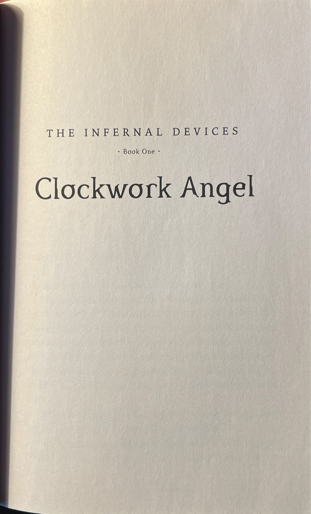 1. Clockwork Angel - Cassandra Clare (Margaret K. McElderry - Paperback) book collectible [Barcode 9781416975861] - Main Image 4