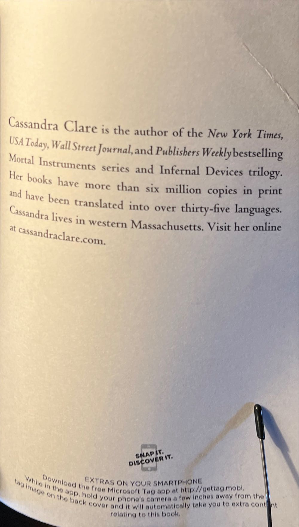 1. Clockwork Angel - Cassandra Clare (Margaret K. McElderry - Paperback) book collectible [Barcode 9781416975861] - Main Image 6