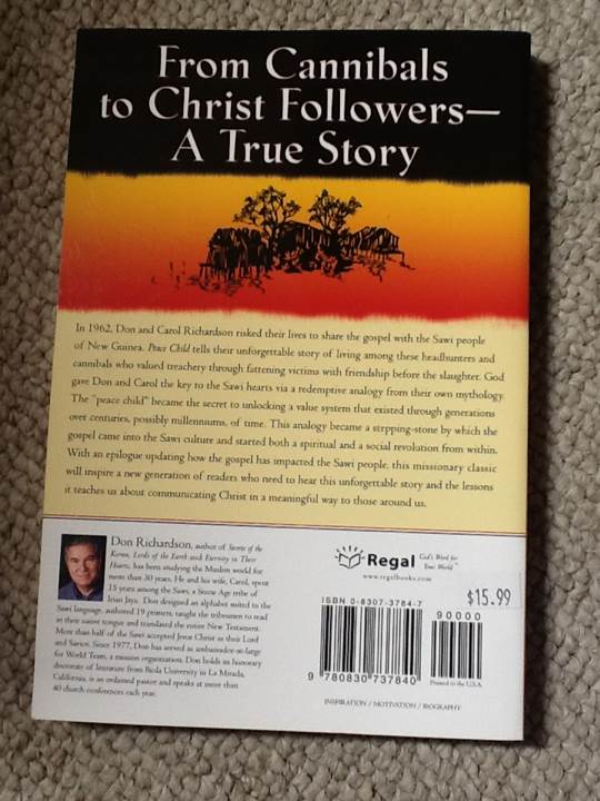 Peace Child - Don Richardson (Gospel Light Publications - Paperback) book collectible [Barcode 9780830737840] - Main Image 2